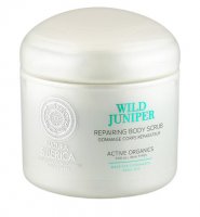 Natura Siberica Siberie Blanche Divoký jalovec - Tělový peeling 370ml