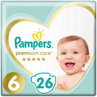 Pampers Premium Care S6 (13kg+) 26ks