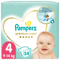 Pampers Premium Care S4 (9-14kg) 34ks