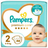 Pampers Premium Care S2 (4-8kg) 46ks