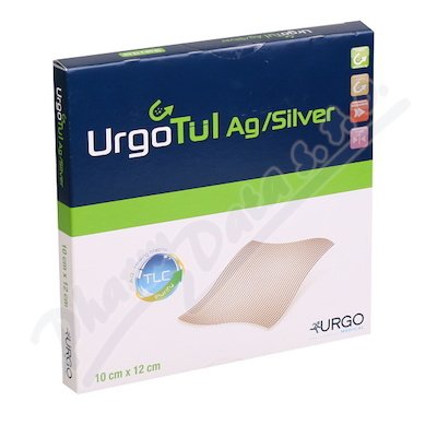 Urgo Tul Ag krytí lipidokoloidní vrstva 10x12cm 10 ks