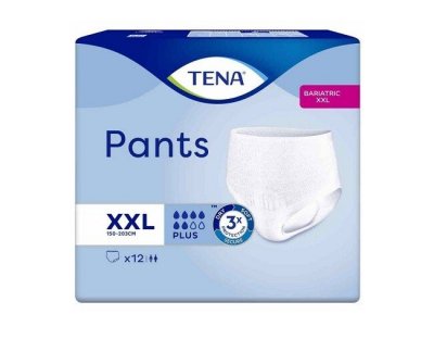 TENA Pants Bariatric Plus XXL inkontinenční kalhotky 12ks