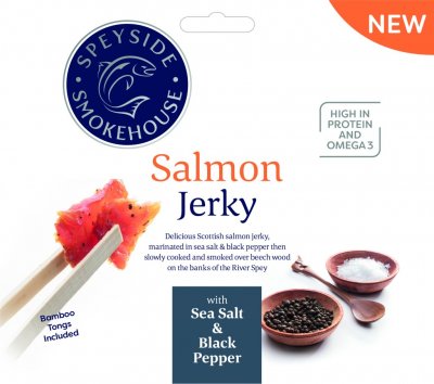 Speyside Losos Jerky Sea Salt & Black Pepper 30g