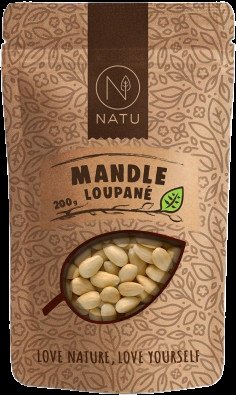 Natu Mandle blanšírované 200g
