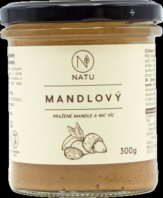 Natu Mandlové máslo pražené 300g