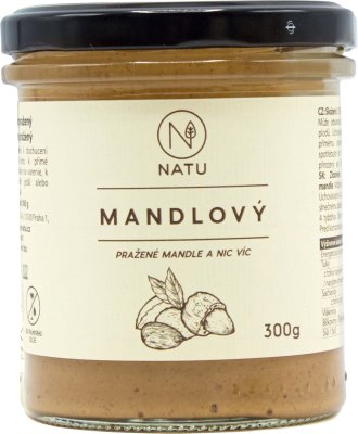 Natu Mandlové máslo pražené 300g