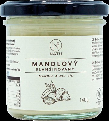 Mandlový krém blanšírovaný 140g Mandlový krém blanšírovaný 140g