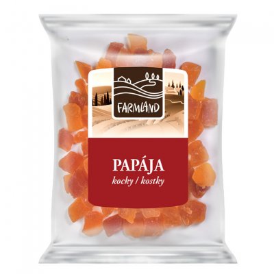 Farmland Papaya kostky 100g