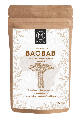 NATU Baobab BIO prášek 80 g
