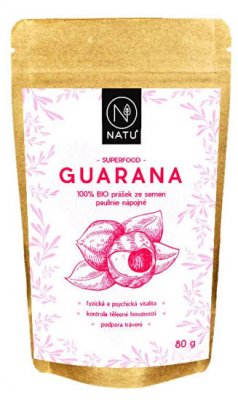 Natu Guarana BIO prášek 80g