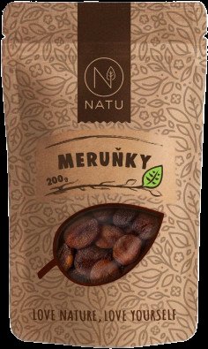 Natu Meruňky (bez cukru a SO2) 200g