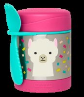 Skip Hop Zoo Termoska na jídlo se lžičko/vidličkou Lama 325ml, 12m+