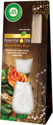 Air Wick Vonné tyčinky Jantarová růže 30ml