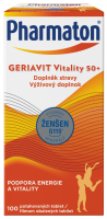 Pharmaton Geriavit Vitality 50+, 100 tablet