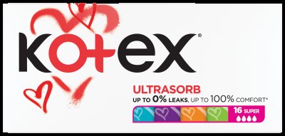 Kotex Ultra Sorb Super 16 ks Kotex Ultra Sorb Super 16 ks