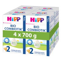 HiPP 2 BIO Combiotik mléko 4x700g