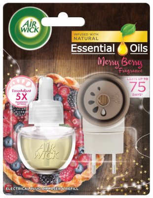 Air Wick Elektrický osvěžovač vzduchu Strojek a náplň Vůně zimního ovoce 19ml