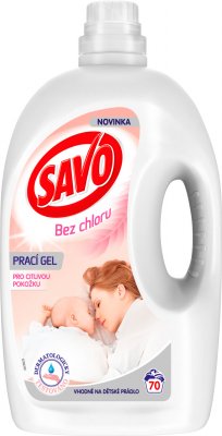 SAVO Prací gel Sensitive (70 pracích dávek) 3,5l