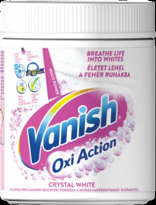 Vanish Oxi Action prášek na bělení a odstranění skvrn 470g