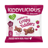 Kiddylicious Rybičky křupavé malinové 12g