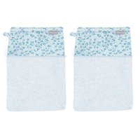 Bébé-Jou Froté žínky Leopard Blue 2ks