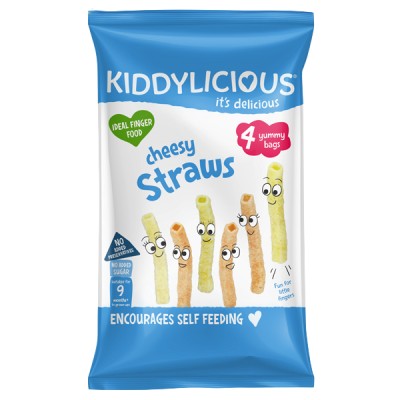 Kiddylicious Tyčinky sýrové multipack 48g