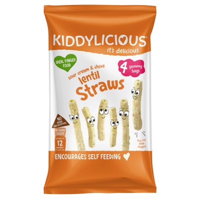 Kiddylicious Tyčinky čočkové multipack 60g