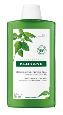 Klorane Šampon s BIO kopřivou mastné vlasy 400ml Klorane Šampon s BIO kopřivou mastné vlasy 400ml