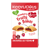 Kiddylicious Koláčky jahodové 132g