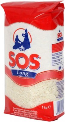 SOS Rýže Long dlouhozrnná 1kg