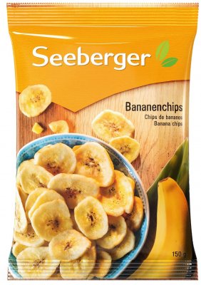 Seeberger Banánové chipsy 150g