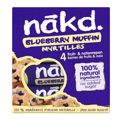 Nakd Blueberry Muffin 4x35g