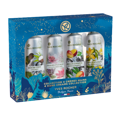 Yves Rocher Dárková sada Krém na ruce 4x30ml