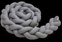 T-tomi Pletený mantinel Antracit 180cm