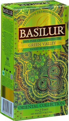 BASILUR Orient Green Valley nepřebal 25x1,5g