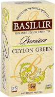 BASILUR Premium Ceylon Green nepřebal 25x2g