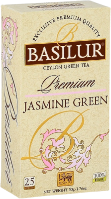 BASILUR Premium Jasmine Green nepřebal 25x2g