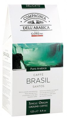 Caffé Corsini Single Brasilie Santos mletá 125 g