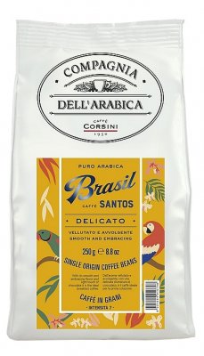 Caffé Corsini Brasil Santos zrno 250 g