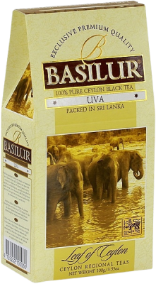 BASILUR Leaf of Ceylon Uva papír 100g