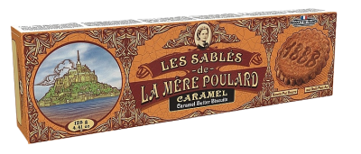 La Mére Poulard Etui Collector Sablés Caramel papír 125g