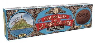 La Mére Poulard All chocolate French shortbread papír 125g