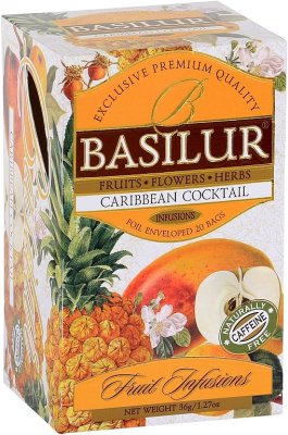 BASILUR Fruit Caribbean Cocktail 20x1,8g