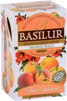 Basilur Fruit Orange Peach 20 x 1.8 g