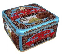 La Mére Poulard Coffret All chocolate French shortbread plech 250g