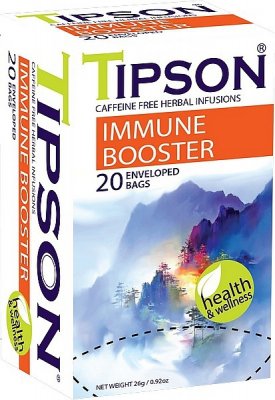 TIPSON Wellness Teas Immune Booster přebal 20x1,3g