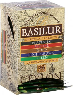 BASILUR Island of Tea Assorted 20x2g a 5x1,5g