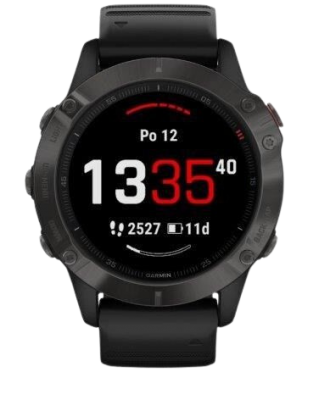 Garmin Fenix 6 PRO Sapphire Gray/Black B