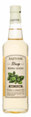 Bartonik Sirup meduňka 0,5l
