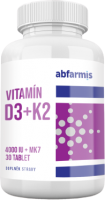 Abfarmis Vitamin D3 + K2, 30 tablet